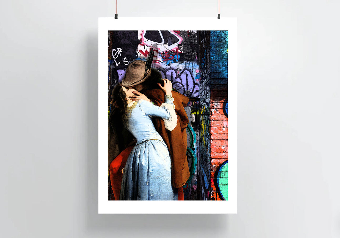 ''Kiss'' Wall Art Print (Limited Edition of 10)